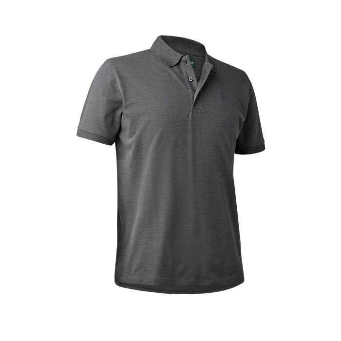 DEER HUNTER Harris Polo Yaka Gri Tişört - XL