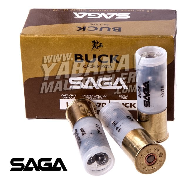 SAGA BIG GAME 11/0 9 PELLETS - 12 CAL.