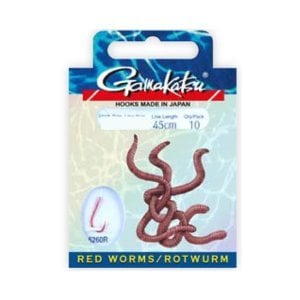 GAMAKATSU BKS-5260R Red Worm İğne Takımı 45Cm #