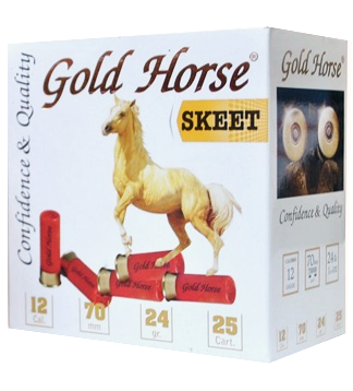 GOLD HORSE 24 GR. NO:9,5 SKEET FİŞEĞİ - 12 CAL.