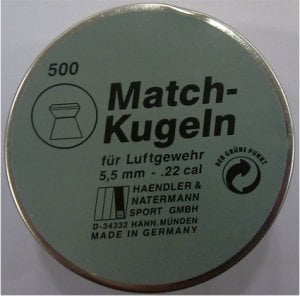 H&N MATCH KUGELN 5,5 MM SAÇMA