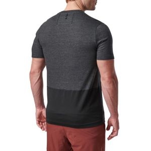 5.11 PT-R CHARGE SHORT SLEEVE TOP 2.0 BLACK T-SHIRT