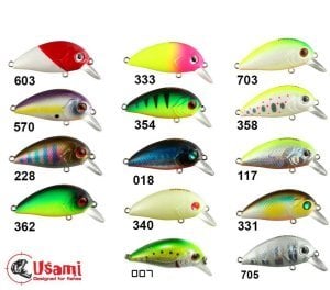 Usami The Small Tough 38F-SR 4 G Maket Balık