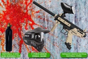 TIPPMANN CRONUS BASIC PAINTBALL SILAHI SETI