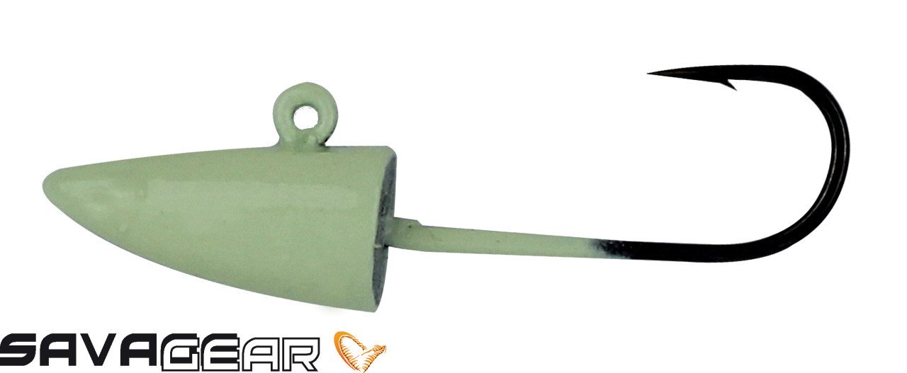 Savage gear LRF Micro sandeel jigghead 2g #8 4 Adet Glow
