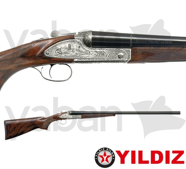 YILDIZ ELEGANT A1 E LUX ÇİFTE AV TÜFEĞİ