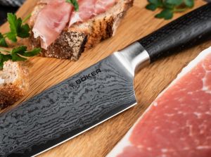 Böker Manufaktur Meisterklinge Damast Chef's Knife Large Mutfak Bıçak