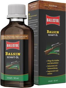 BALLISTOL BALSIN STOCKOIL DARK BROWN 50 ML ŞAFTÖL KUNDAK YAĞI