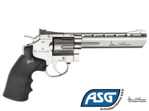 ASG DAN WESSON 6'' SILVER AIRSOFT TABANCA