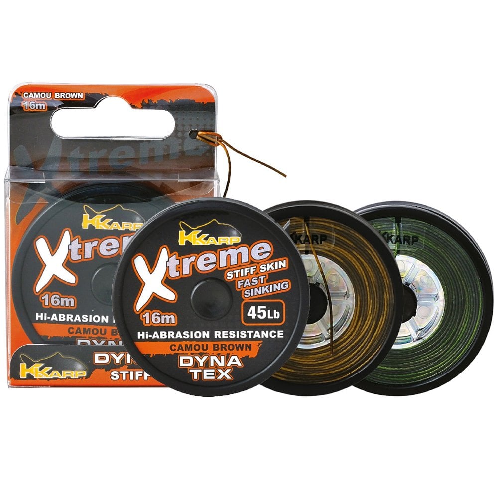 K-Karp Extreme Stiff Camo 16m Kahverengi Leader Misina