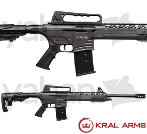 KRAL ARMS KR-15 SİYAH ŞARJÖRLÜ AV TÜFEĞİ