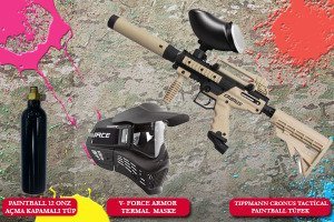 TIPPMANN CRONUS TACTICAL PAINTBALL SILAHI SETI