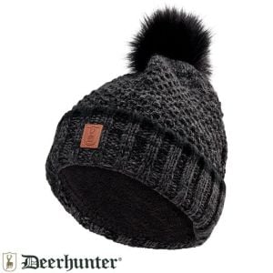 DEER HUNTER Lady Knitted Kadın Siyah Şapka