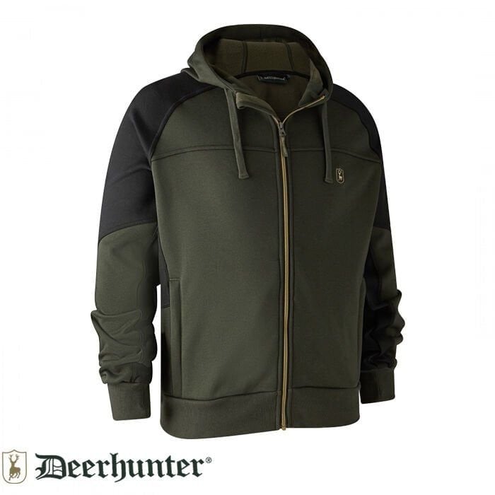 DEER HUNTER Rogaland Şapkalı Yeşil Sweat L