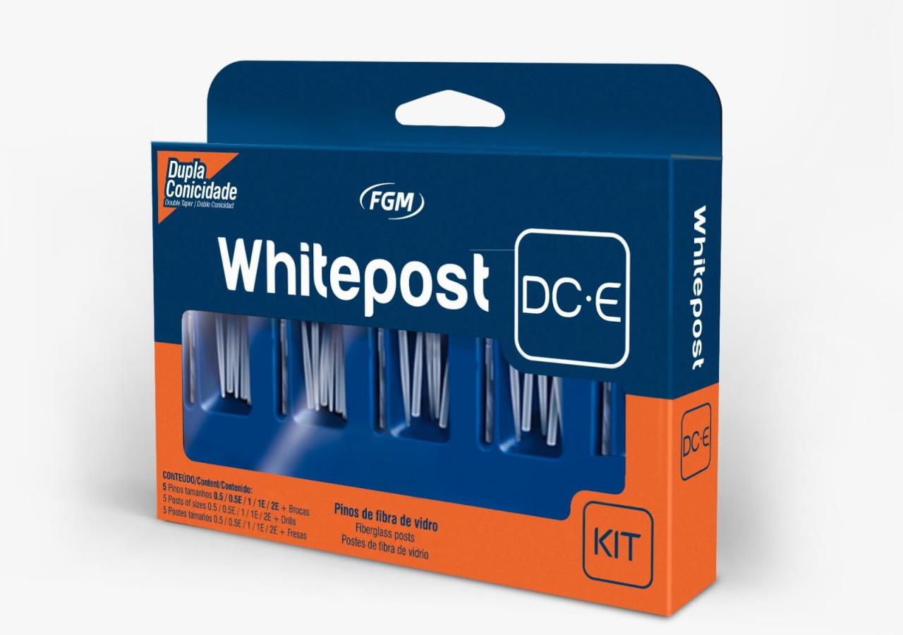 FGM Whitepost (DC-E) Fiberpost | Kibar Dental