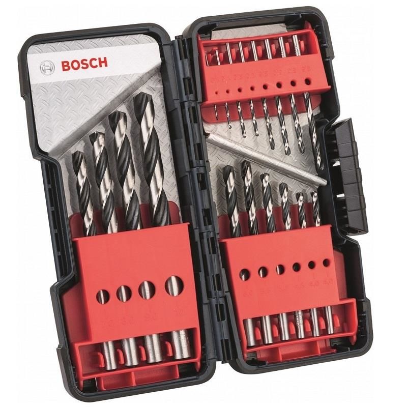 Bosch 18 Parça HSS PointTeq Metal Matkap Ucu Seti