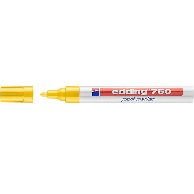 Edding 750 Tam Örtücü Boya Markör Kalemi 2-4mm - Sarı