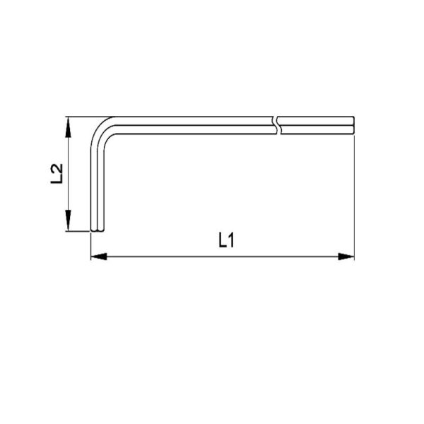 CETA FORM 806 L Allen Anahtar Uzun Tip 6 mm