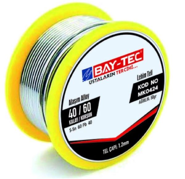 Bay-Tec MK0424 50 gr Lehim Teli 1,2mm