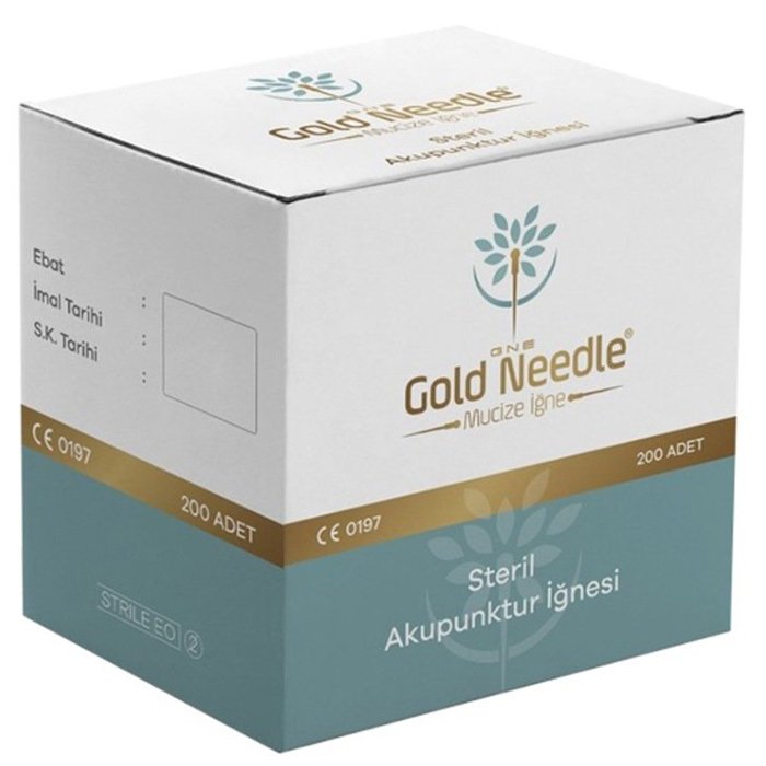 Gold Needle Akupuntur İğnesi 200 Adet