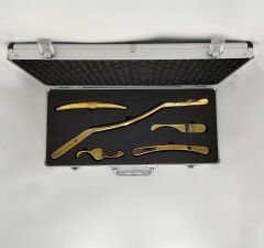 Joints 5 'li Altın Renk Paslanmaz Çelik Graston Set