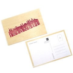 Ahşap kartpostal