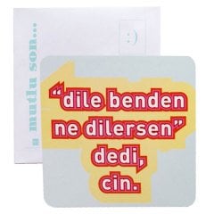 Mutlu son kartpostalları - ''dile benden ne dilersen'' dedi, cin.