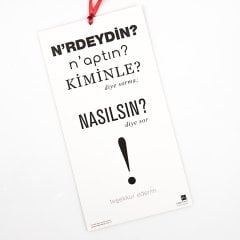 Teşekkür ederim afiş - n'rdeydin