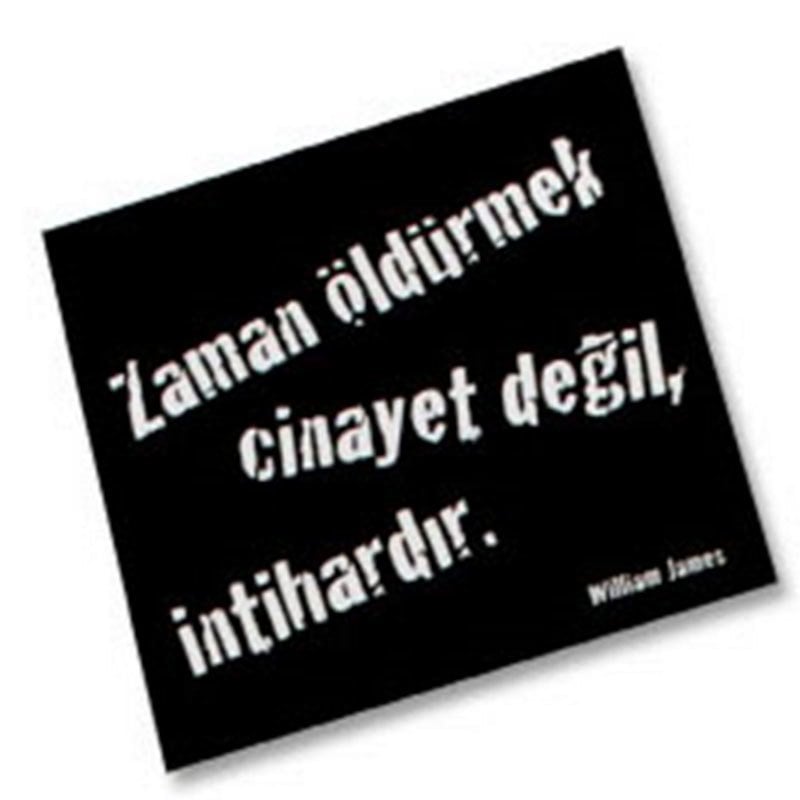 Özlü Sözlü Magnet - Zamanı Öldürmek Cinayet Değil İntihardır
