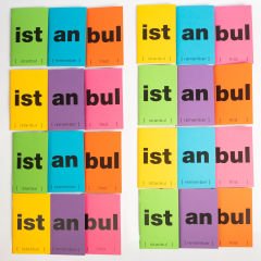 İst-an-bul 3'lü Mini Defter Seti