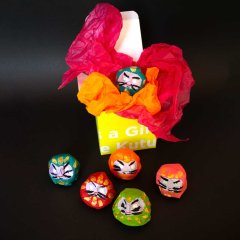 Dilek Bebeği Daruma - Turuncu