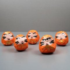 Dilek Bebeği Daruma - Turuncu
