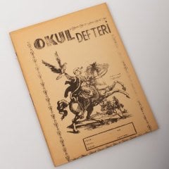 At Üstünde Okul Defteri