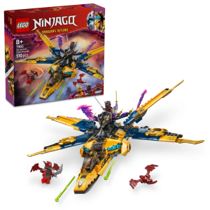 LEGO NINJAGO Ras ve Arin'in Süper Fırtına Jeti 71833