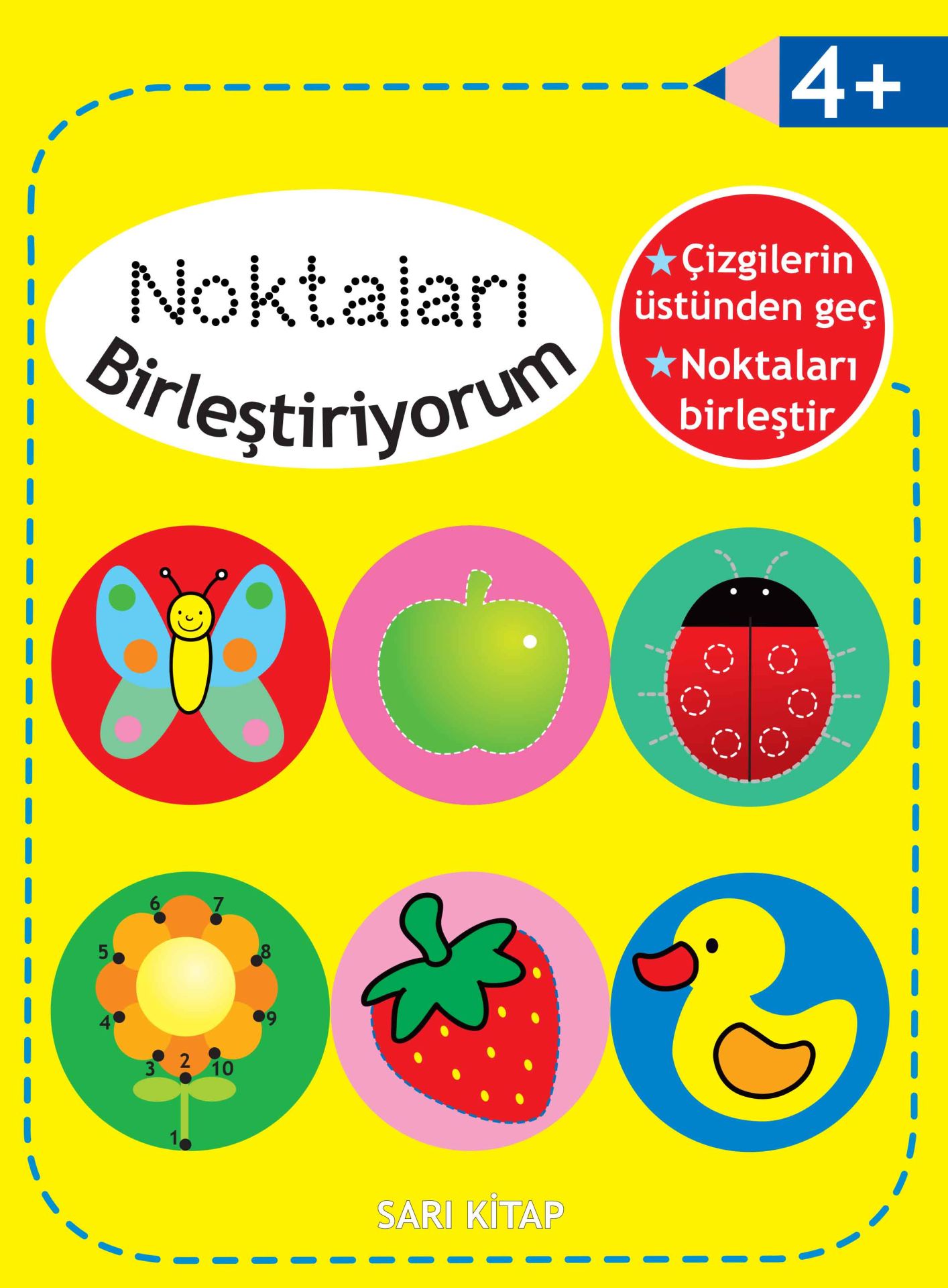 Noktaları Birleştiriyorum - Sarı Kitap +4 Yaş