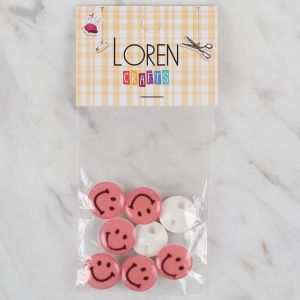 Loren Crafts 8 li Düğme - 716