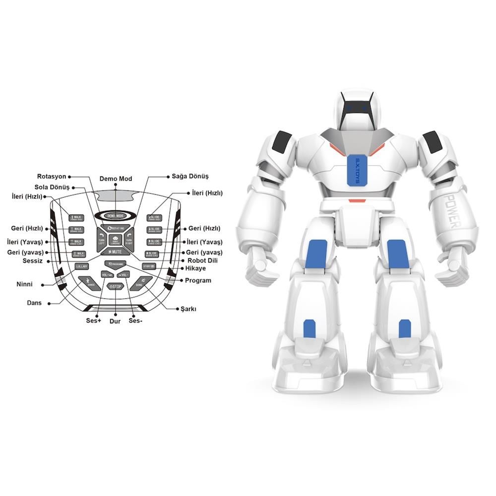 G16 U/K ŞARJLI İNTERAKTİF HAREKETLİ DANSÇI ROBOT