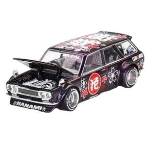 Mini GT 1/64 Datsun KAIDO 510 Wagon Hanami V3