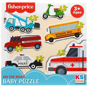 KS Fisher Price Baby On The Road 6 in 1 Puzzle