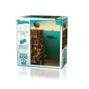 20045 Yer Altında Yaşam 500 Parça Puzzle -KS Puzzle