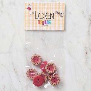 Loren Crafts 8 li kırmızı - 354