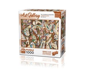 KS Puzzle 1000 Parça Art Gallery Untitled Abstract Composition