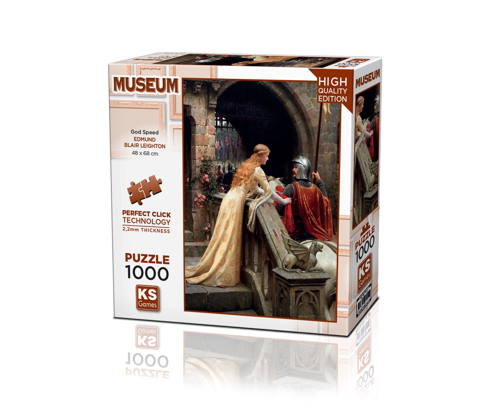 KS Puzzle 1000 Parça Museum God Speed