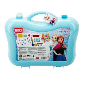 1877 Crafy Frozen Çantalı Oyun Hamuru Seti 200 g 20 Parça