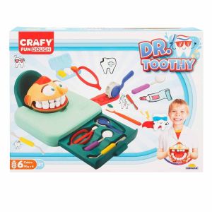 3455 Crafy Dr. Toothy Oyun Hamuru Seti 15 Parça