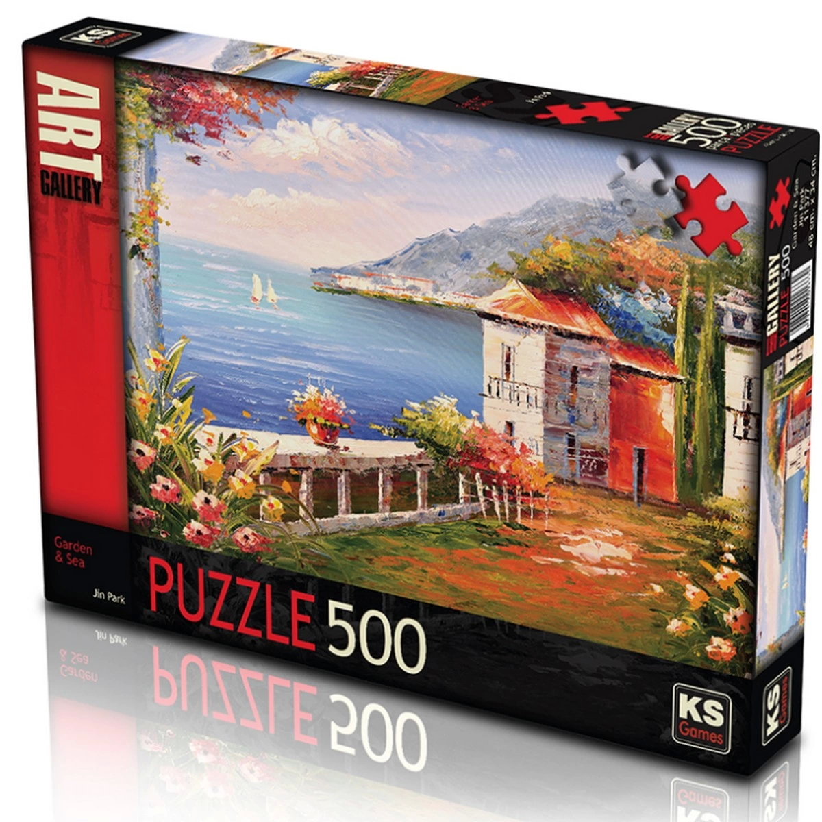 KS Games Garden & Sea Jin Park Puzzle 500 Parça 20058