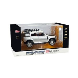 HCL-910 Çek Bırak 1:22 Sesli Ve Işıklı Safari Metal Jeep 