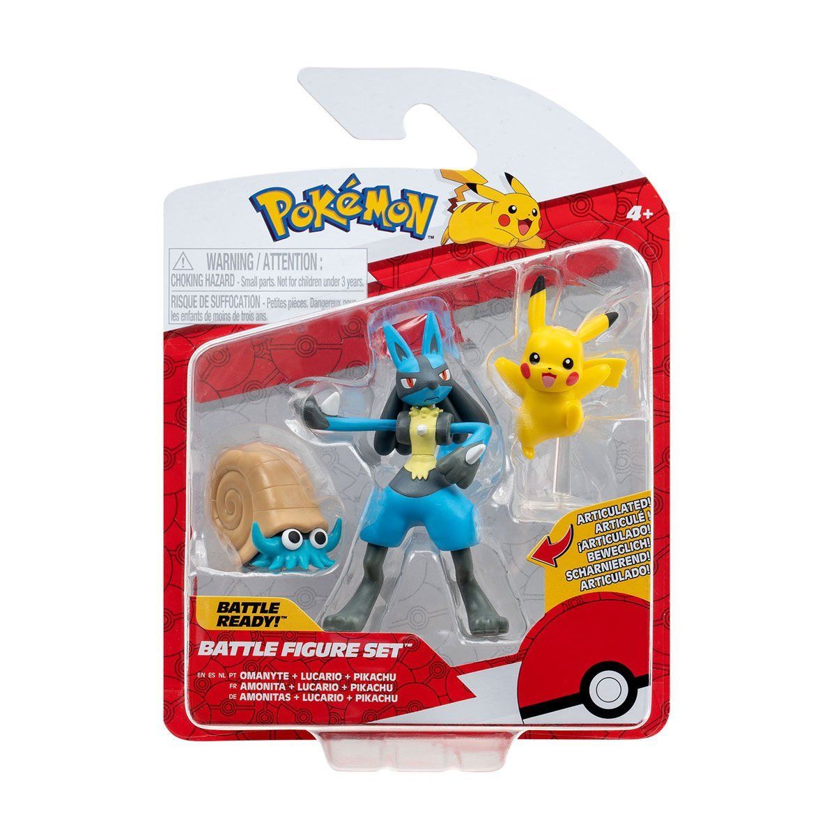 POK 95155-K Pokemon Battle 3\'lü Figür Seti