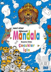 Çocuklar İçin Mandala Mavi