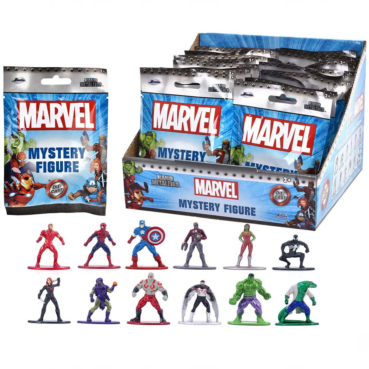 Jada Marvel Nanofigür Tekli Sürpriz Paket 253221016 - 1 Adet Fiyatıdır